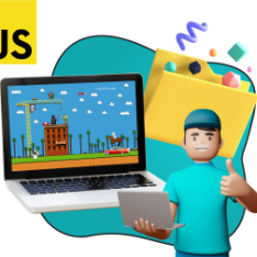 Программирование на JavaScript. Учимся создавать игры! - КИБЕРшкола программирования для детей, компьютерные курсы для школьников, начинающих и подростков - KIBERone г. Москва